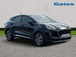Black Used 2022 Ford Puma Gen-E Titanium Hatchback | £15,299 (Fair price)