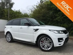 White Used 2016 Land Rover Range Rover Sport Autobiography Dynamic SUV | £19,495 (Fair price)
