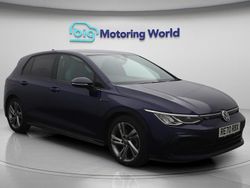 Blue Used 2020 VW Golf VIII R-line Hatchback | £19,100 (Fair price)