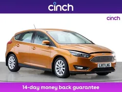 Orange Used 2017 Ford Focus Titanium Hatchback | £11,999 (Good price)