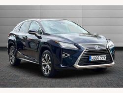 Blue Used 2016 Lexus RX450h Luxury Line SUV | £17,990 (Fair price)