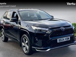 Black Used 2024 Toyota RAV4 Hybrid Design SUV | £33,615 (Fair price)