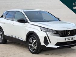 White Used 2024 Peugeot 3008 Allure SUV | £20,924 (Fair price)