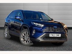 Blue Used 2022 Toyota RAV4 Hybrid SUV | £32,495 (A bit pricey)