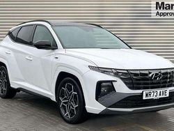 White Used 2023 Hyundai Tucson N Line SUV | £25,701 (Fair price)