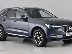 Denim blue Used 2021 Volvo XC60 Inscription SUV | £31,690 (Good price)