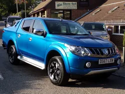 Blue Used 2017 Mitsubishi L200 Top Pickup | £19,494 (Fair price)