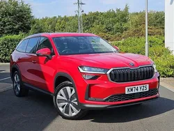Velvet red metallic Used 2024 Skoda Kodiaq SE L SUV | £36,795 (Expensive)