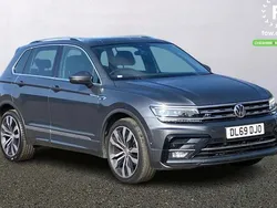Grey Used 2019 VW Tiguan R-line SUV | £21,499 (Good price)