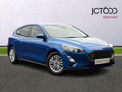 Blue Used 2021 Ford Focus Titanium Hatchback | £12,221