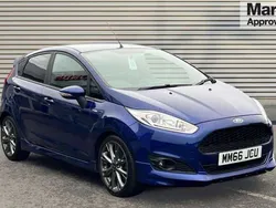 Blue Used 2016 Ford Fiesta ST-Line Hatchback | £8,384 (A bit pricey)