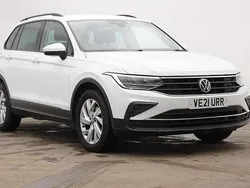 White Used 2021 VW Tiguan Life SUV | £19,295 (Super price)