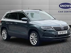 Grey Used 2018 Skoda Karoq SUV | £13,999 (A bit pricey)