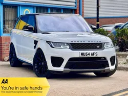 White Used 2017 Land Rover Range Rover Sport SVR SUV | £33,499 (Good price)