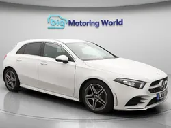 White Used 2020 Mercedes A200 AMG line Hatchback | £16,100 (Fair price)