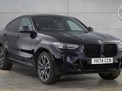 Black Used 2024 BMW X4 M Sport SUV | £46,850 (Fair price)