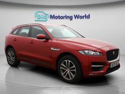 Red Used 2020 Jaguar F-Pace R-Sport SUV | £22,000 (Fair price)