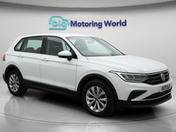White Used 2021 VW Tiguan S SUV | £16,500 (Good price)