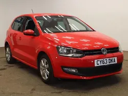 Red Used 2014 VW Polo Edition Hatchback | £4,400 (Good price)