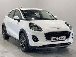 White Used 2021 Ford Puma Gen-E Titanium SUV | £13,299 (Super price)