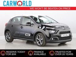 Black Used 2021 Citroën C3 PureTech Hatchback | £8,985 (Good price)