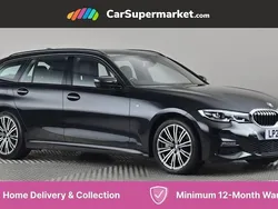 Black Used 2021 BMW 330e M Sport Estate | £19,697 (Good price)