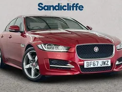 Red Used 2019 Jaguar XE R-Sport Sedan | £12,545 (Fair price)