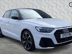 White Used 2021 Audi A1 Black Edition Hatchback | £16,750 (A bit pricey)