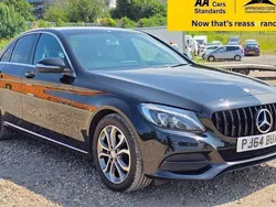 Black Used 2015 Mercedes C220 Sedan | £8,980 (Fair price)