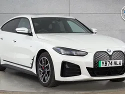 White Used 2025 BMW i4 M Sport Sedan | £41,985 (Good price)