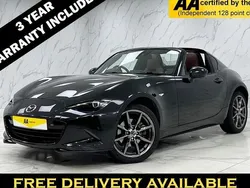 Black Used 2018 Mazda MX5 Inclusive Cabriolet | £17,395 (Fair price)