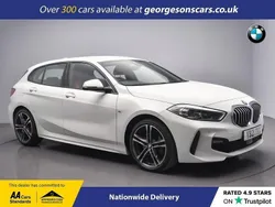 White Used 2021 BMW 118 M Sport Hatchback | £18,000 (Good price)