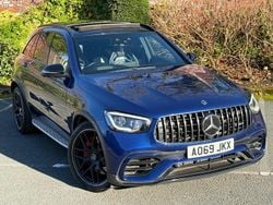 Blue Used 2019 Mercedes GLC63 AMG Premium Plus Estate | £40,995 (Fair price)