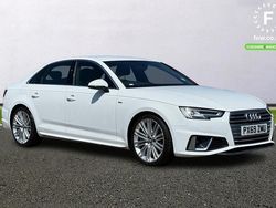 White Used 2019 Audi A4 S-Line Sedan | £16,299 (Super price)