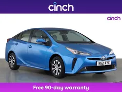 Blue Used 2021 Toyota Prius Business Edition Hatchback | £13,989 (A bit pricey)