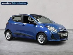 Blue Used 2019 Hyundai i10 GO! Hatchback | £8,290 (Fair price)