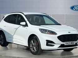 White Used 2023 Ford Kuga ST-Line SUV | £23,200 (Good price)