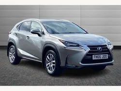 Silver Used 2016 Lexus NX300h Luxury Line SUV | £16,895 (Fair price)