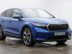Race blue Used 2023 Skoda Enyaq iV Suite SUV | £28,320 (Fair price)