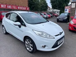 White Used 2012 Ford Fiesta Zetec Hatchback | £4,275 (A bit pricey)