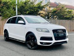 White Used 2011 Audi Q7 S-Line SUV | £10,000 (Expensive)