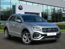 Silver Used 2022 VW T-Roc R-line SUV | £25,295 (Fair price)
