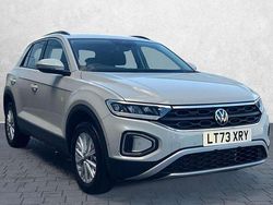 Grey Used 2023 VW T-Roc Life SUV | £20,300 (Fair price)