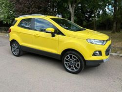 Yellow Used 2015 Ford Ecosport Titanium SUV | £4,990 (Good price)