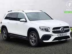 White Used 2021 Mercedes GLB200 AMG Line Premium SUV | £26,199 (Good price)
