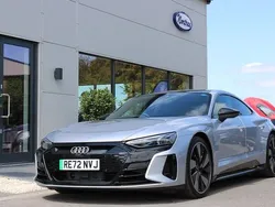 Silver Used 2022 Audi e-tron GT quattro Design Sedan | £54,871