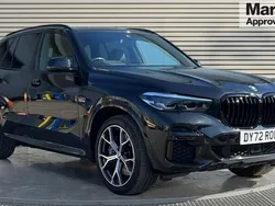 Black Used 2022 BMW X5 M Sport SUV | £48,636 (Good price)