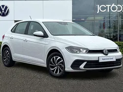 White Used 2024 VW Polo Life Hatchback | £17,478 (Fair price)