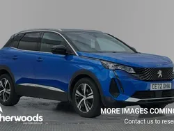 Blue Used 2022 Peugeot 3008 GT-line Hatchback | £15,490 (Good price)
