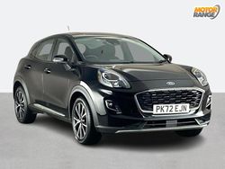 Black Used 2022 Ford Puma Gen-E Titanium Hatchback | £13,895 (Good price)